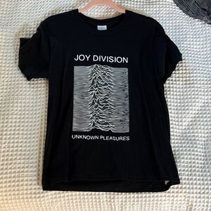 Joy Division Black Graphic T-Shirt